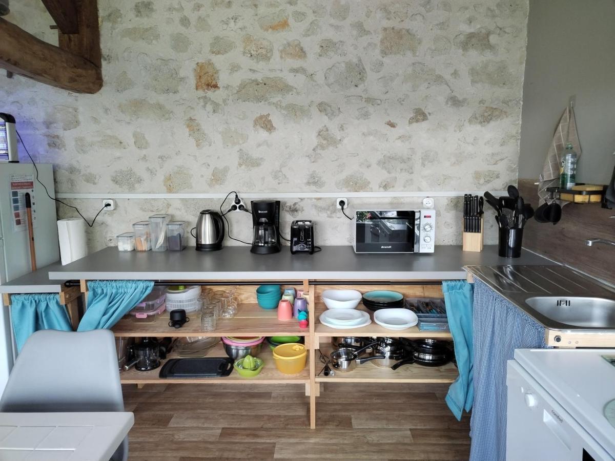 Chambre 2 A 4 Pers Gite Du Gardoir Boresse-et-Martron Extérieur photo